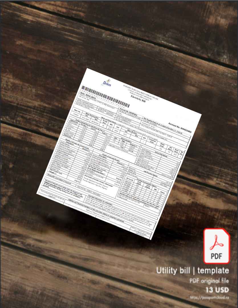 Utility bill | Albanian Power | Albania